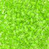 6/0 Neon Green Lined Crystal Czech Glass Seed Beads 100g