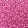 6.5x4mm Hot Pink Sparkle Mini Pony Beads