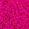 6.5x4mm Neon Magenta Pink Mini Pony Beads