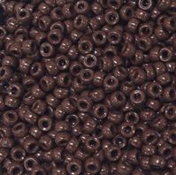 6.5x4mm Opaque Brown Mini Pony Beads beads,beading,mini.small,pony beads,USA,American, made