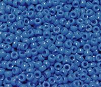 6.5x4mm Opaque Periwinkle Blue Mini Pony Beads beads,beading,mini.small,pony beads,USA,American, made
