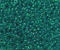 6.5x4mm Transparent Emerald Mini Pony Beads beads,beading,mini.small,pony beads,USA,American, made