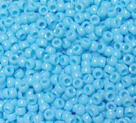 7x4mm Opaque Light Blue Mini Pony Beads beads,beading,mini.small,pony beads,USA,American, made