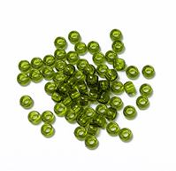 7x4mm Transparent Olive Green Mini Pony Beads beads,beading,mini.small,pony beads,USA,American, made