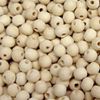 8mm Round Unfinished Wood Craft Beads 100pc