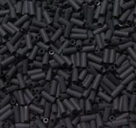 8x3mm Matte Black Wampum Beads 250 grams wampum,beads,black