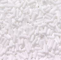 10x4mm Matte White Wampum Beads 100 grams wampum,beads,white