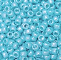 9x6mm Baby Blue Pearl Pony Beads 500pc kids,beads,crafts,pony beads