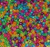 9x6mm Jelly Sparkle Pony Beads 500pc