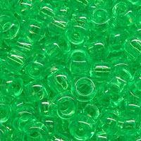 9x6mm Mint Green Pony Beads