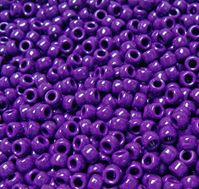 9x6mm Neon Plum Purple Pony Beads 500pc pony beads, plastic beads, craft beads, hair beads