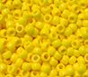 9x6mm Opaque Bright Yellow Pony Beads 500pc