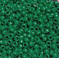 9x6mm Opaque Green Pony Beads 500pc pony beads, green, plastic, crafts, beading