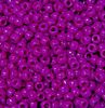 9x6mm Opaque Mulberry Pony Beads 500pc