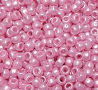 9x6mm Light Pink Pearl Pony Beads 500pc kids,beads,crafts,pony beads