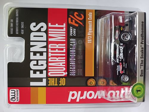 Auto World Legends of Quarter Mile Don The Snake Prudhomme 1973 Cuda