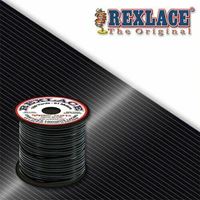 Black Rexlace Plastic Lacing 100yds