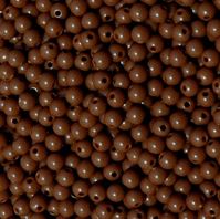Brown 6mm Round Plastic Beads beads,crafts,plastic,acrylic,round,colors,beading,stores