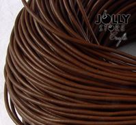 Brown Genuine Leather Cord 2mm x 5yd black,leather,cord