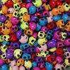 Colorful Skull Beads