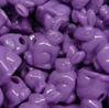 Easter Bunny Beads Opaque Lilac