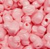 Easter Chick Beads Opaque Pink