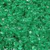 Emerald 18mm Starflake Sunburst Craft Beads 135pc