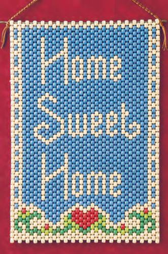 Home Sweet Home Beaded Banner Kit