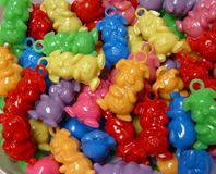 Piglet Charms Multi colors 25pc pig,piggy,piglet,charms,beads,crafts