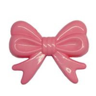 Large Acrylic Pink Bows