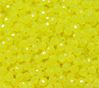 Lure Yellow 8mm Faceted Round Beads