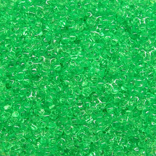 11mm Tri Beads Mint Green 500pc
