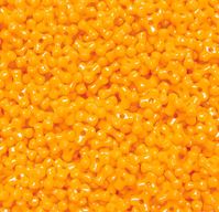 Opaque Bright Orange Tri Beads 500pc orange,tri,beads,bead,craft