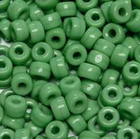 Czech Glass Beads 6mm Mini Pony Beads Light Green