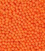 Orange 6mm Round Plastic Beads