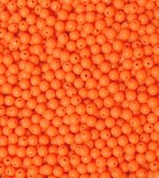 Orange 6mm Round Plastic Beads beads,crafts,plastic,acrylic,round,colors,beading,stores
