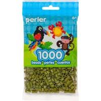 Perler Beads 1,000pc Olive perler,fusing,beads,crafts,olive,green
