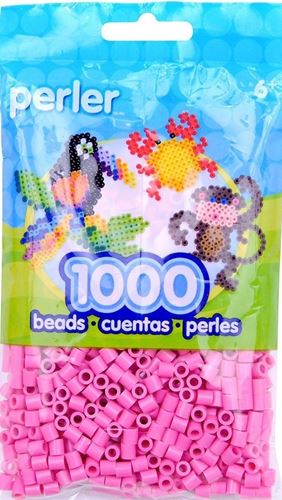PERLER BEADS 1000pc Bubble Gum 