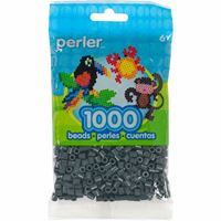 Charcoal color Perler fusing Beads 100pc pkg