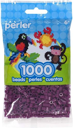 Eggplant Perler Fusing Beads 1000pc Bag