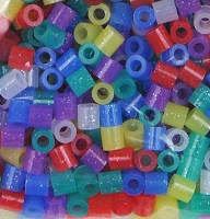 Multi-Color Glitter Mix Perler Fusion Beads 1,000pc