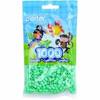 1,000 Pastel Green Perler fusing beads
