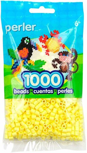 1,000pc Pastel Yellow Perler fusing Beads