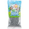 Perler Beads 6000pc Gray
