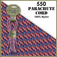 Patriotic 550 Paracord Mil-spec standard USA production and super quality. 