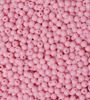 Pink 6mm Round Plastic Beads