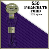 Purple 550 Parachute Cord. Made in America.