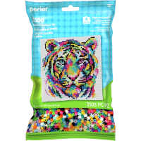 Rainbow Tiger Perler Beads Pattern Bag