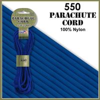 Royal Blue 550 Parachute Cord. Made in America.