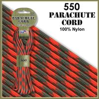 Safety Camo 550 Parachute Cord, 16ft.